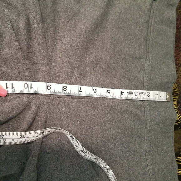 Lands End Stretch XL Gray Leggings W/ Wide Waist Band 18-20 - Picture 9 of 12